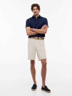 Tech Elasticated Chino Shorts — Beige 2
