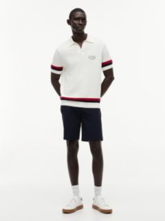 Tech Elasticated Chino Shorts — Blue 2