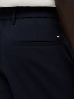 Tech Elasticated Chino Shorts — Blue 3