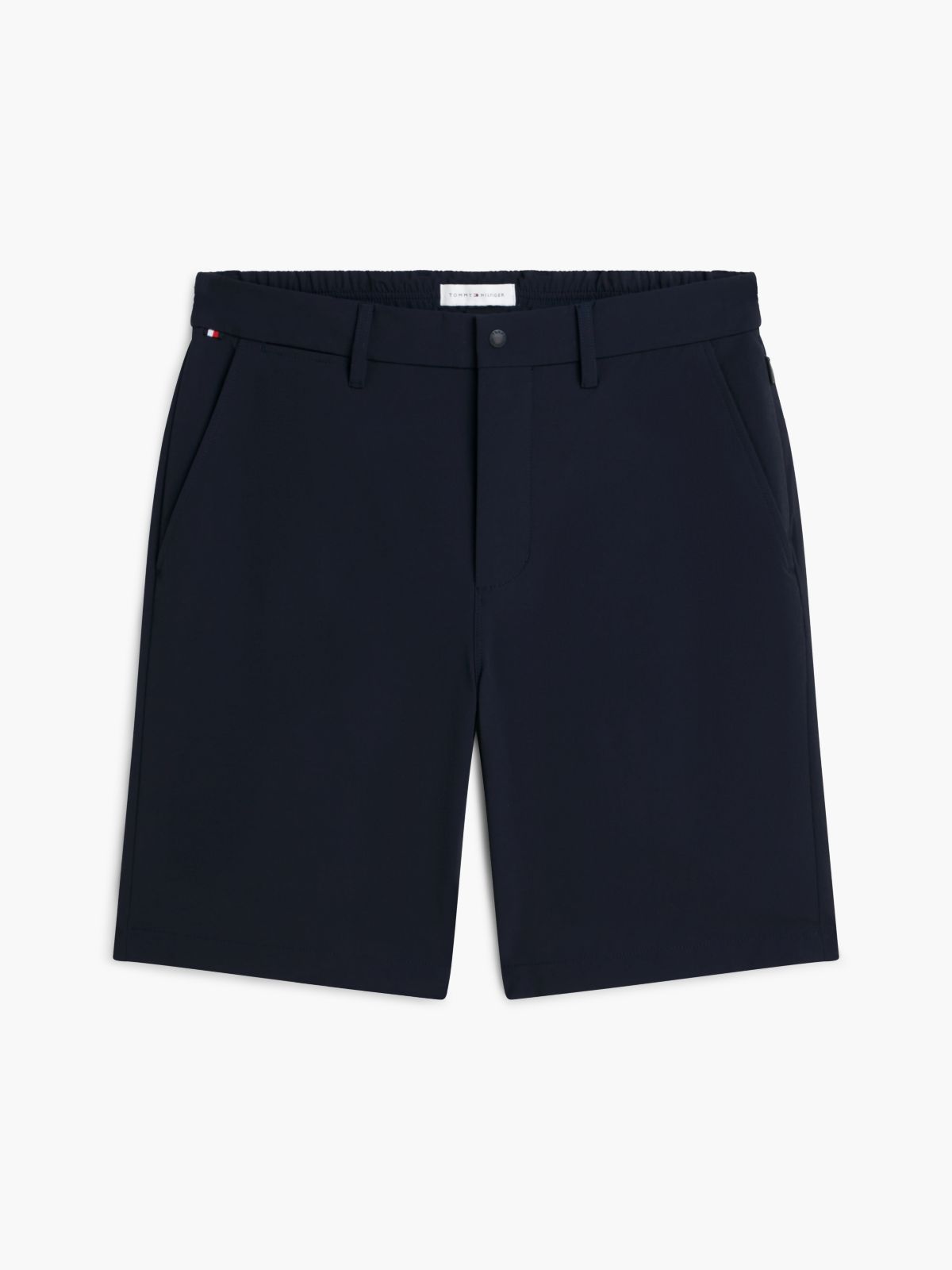 Tech Elasticated Chino Shorts — Blue