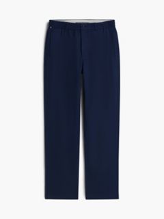 Dover Regular Straight Elasticated Lyocell Blend Chinos — Blue 5