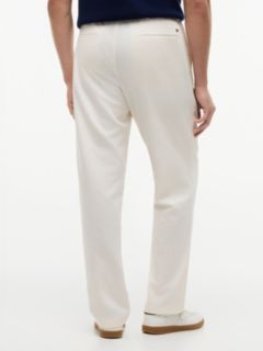 Dover Regular Straight Elasticated Lyocell Blend Chinos — Beige 4