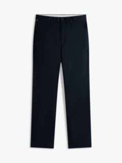 Dover Regular Straight Honeycomb Texture Chinos — Blue 5