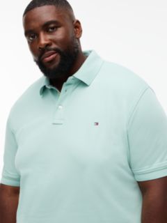 Plus 1985 Regular Fit Pique Polo Shirt — Green 3