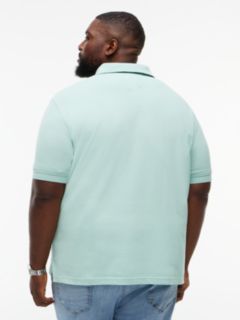 Plus 1985 Regular Fit Pique Polo Shirt — Green 4