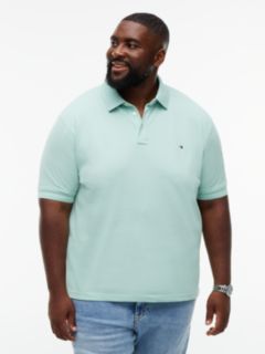 Plus 1985 Regular Fit Pique Polo Shirt — Green 1