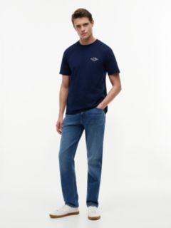 Back Logo Jersey T-Shirt — Blue 2