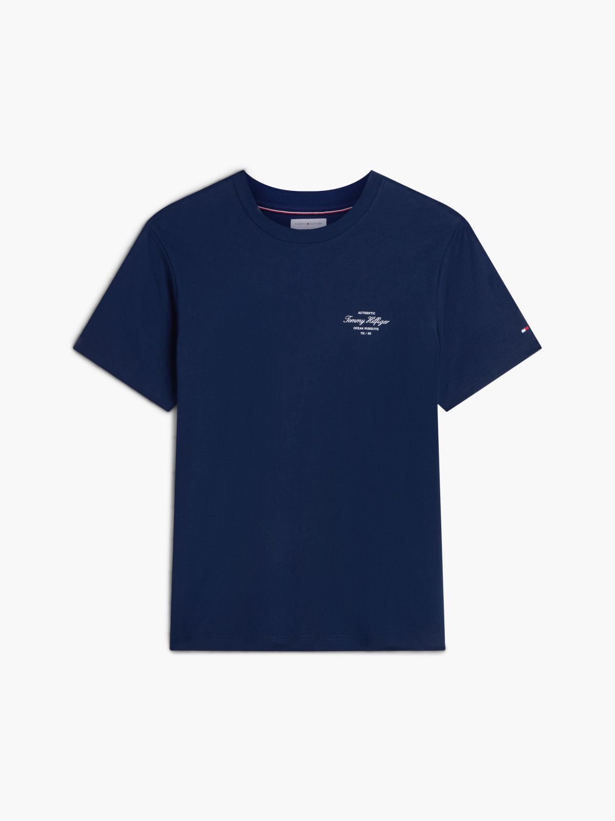 Back Logo Jersey T-Shirt — Blue