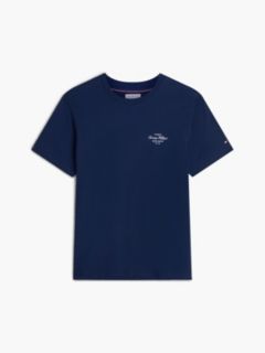 Back Logo Jersey T-Shirt — Blue 5