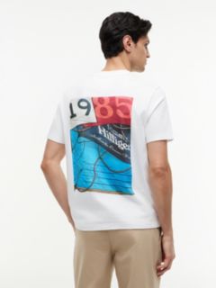 Back Logo Jersey T-Shirt — White 4
