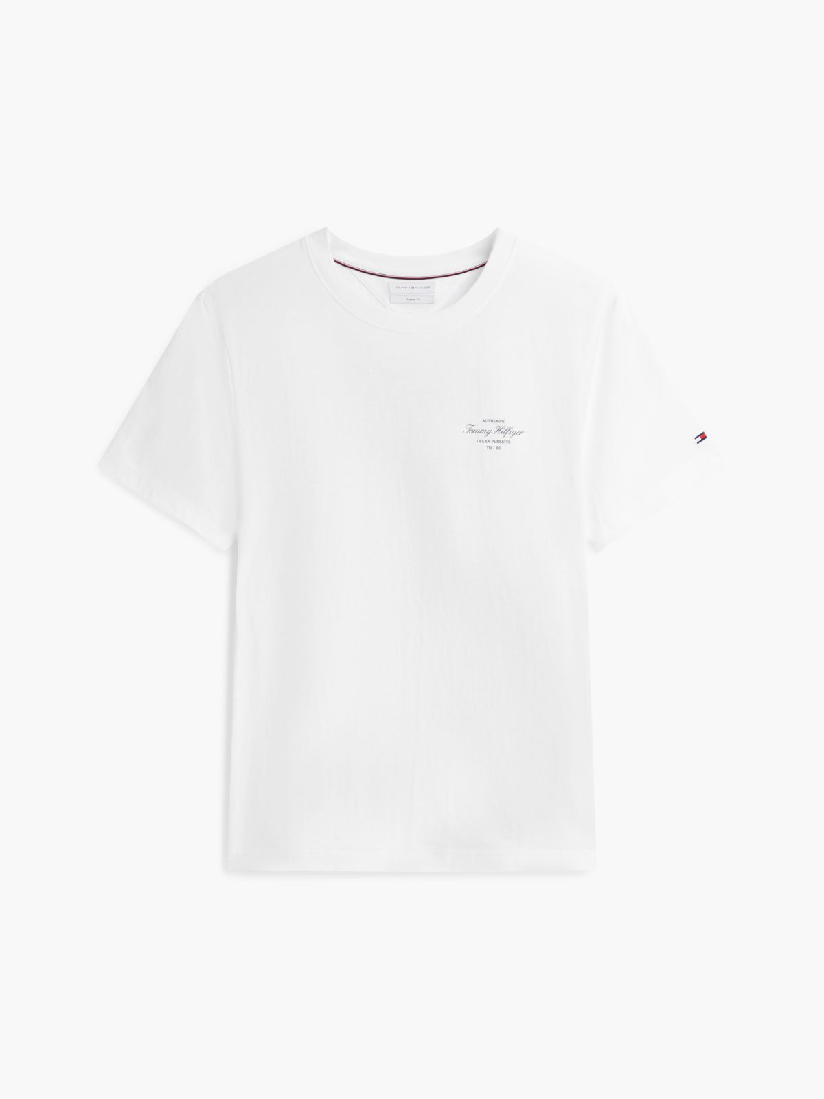 Back Logo Jersey T-Shirt — White