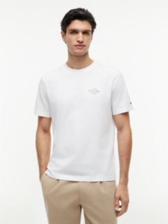 Back Logo Jersey T-Shirt — White 1