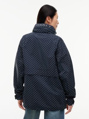 blue tommy hilfiger x frgmt relaxed field jacket for men tommy hilfiger