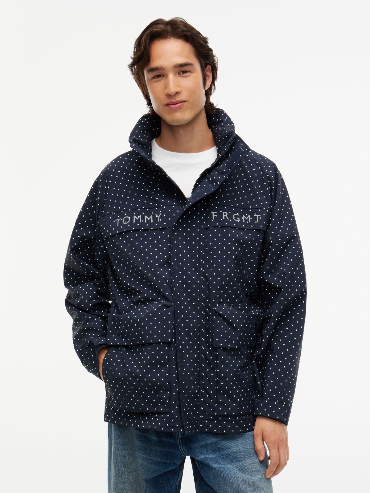 Tommy Hilfiger x FRGMT Relaxed Field Jacket — Blue