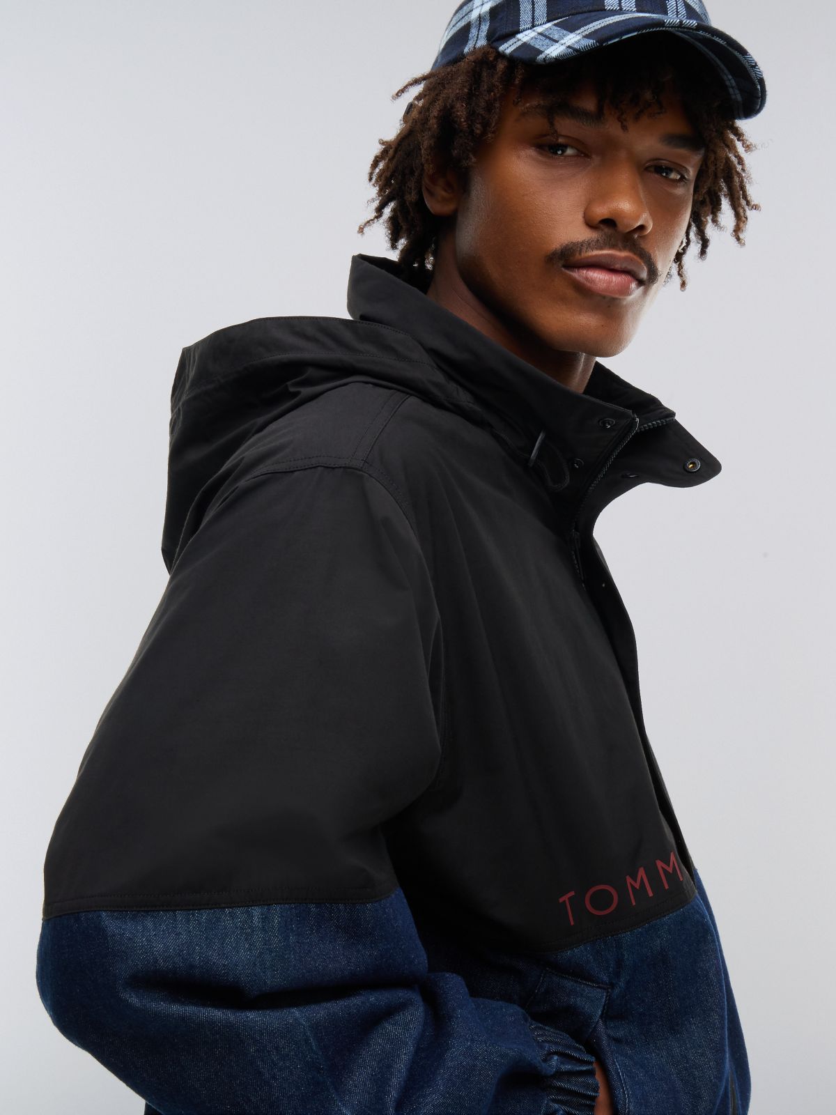Tommy Hilfiger x FRGMT Colour-Blocked Regatta Jacket — Black