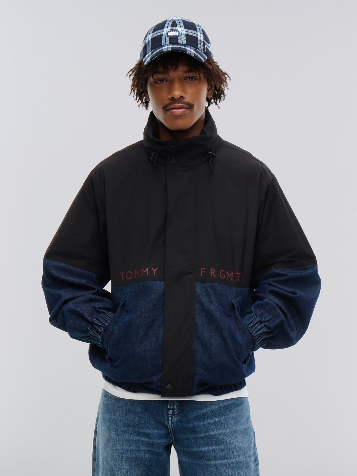 Tommy Hilfiger x FRGMT Colour-Blocked Regatta Jacket — Black