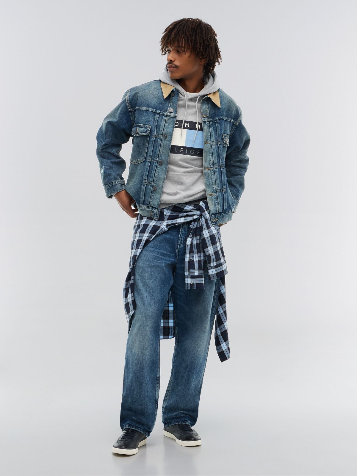 Tommy Hilfiger x FRGMT Denim Trucker Jacket — Blue