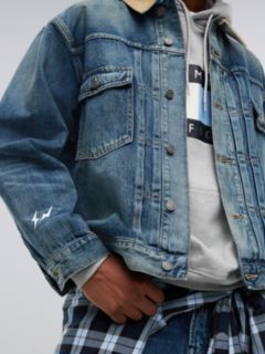 Tommy Hilfiger x FRGMT Denim Trucker Jacket — Blue 7
