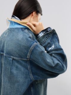 Tommy Hilfiger x FRGMT Denim Trucker Jacket — Blue 8
