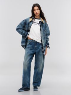Tommy Hilfiger x FRGMT Relaxed Ankle Jeans — Denim 4
