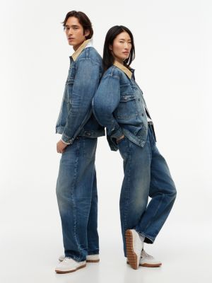 denim fragment relaxed denim pants for men tommy hilfiger