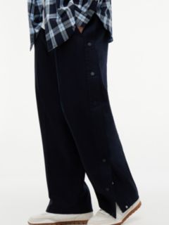 Tommy Hilfiger x FRGMT Snap-Button Relaxed Chinos — Blue 4