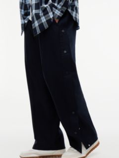 Tommy Hilfiger x FRGMT Snap-Button Relaxed Chinos — Blue 7