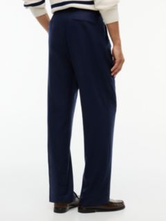 Dover Regular Straight Wool Blend Chinos — Blue 4