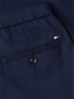 Dover Regular Straight Wool Blend Chinos — Blue 6