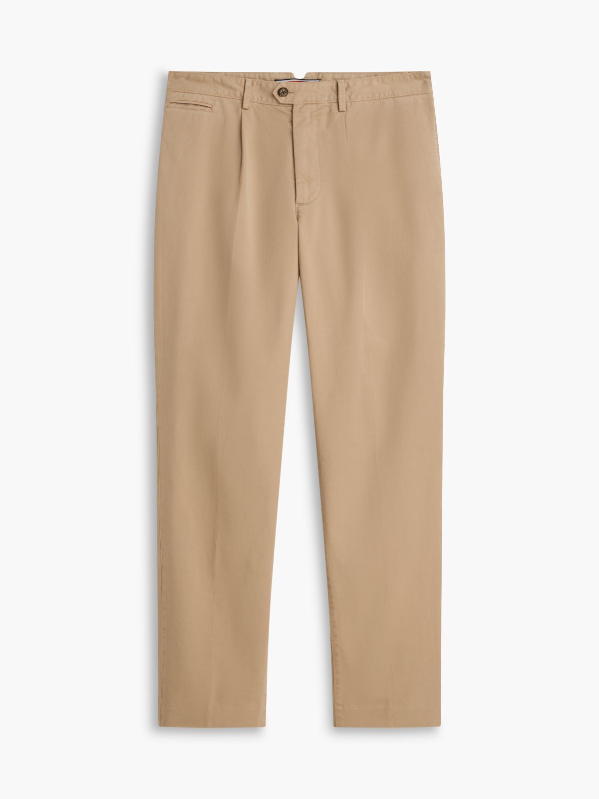 Dover Regular Straight Leg Washed Chinos — Beige