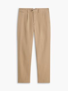 Dover Regular Straight Leg Washed Chinos — Beige 5