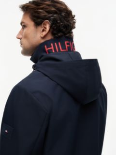 Logo Collar Zip-Thru Jacket — Blue 3