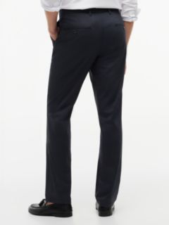 Denton Slim Straight Leg Textured Chinos — Blue 4