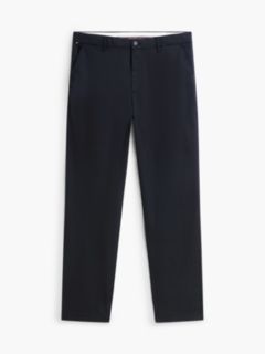 Denton Slim Straight Leg Textured Chinos — Blue 5