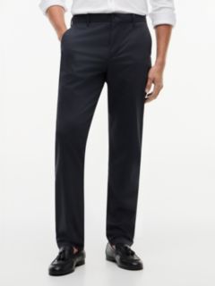 Denton Slim Straight Leg Textured Chinos — Blue 1