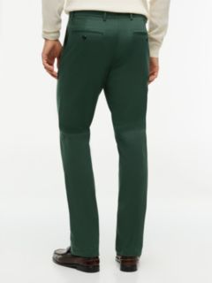 Bleecker Slim Textured Chinos — Green 4