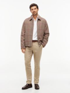 Bleecker Slim Textured Chinos — Khaki 2