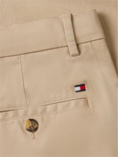 Bleecker Slim Textured Chinos — Khaki 6