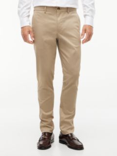 Bleecker Slim Textured Chinos — Khaki 1