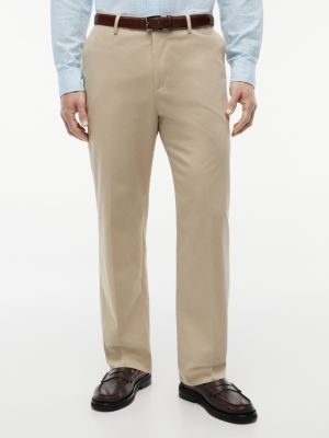 beige new york label regular fit tech-chinos für herren - tommy hilfiger