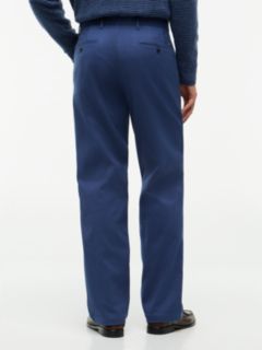 Dover Regular Straight Open Structured Chinos — Blue 4