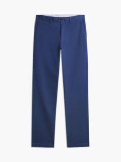 Dover Regular Straight Open Structured Chinos — Blue 5
