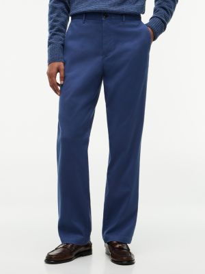 blue dover regular straight open structured chinos for men tommy hilfiger