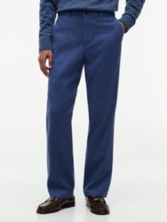 Dover Regular Straight Open Structured Chinos — Blue 1
