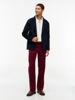 Dover Regular Straight Open Structured Chinos — Purple 2