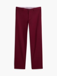 Dover Regular Straight Open Structured Chinos — Purple 5