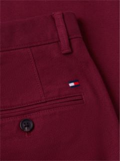 Dover Regular Straight Open Structured Chinos — Purple 6
