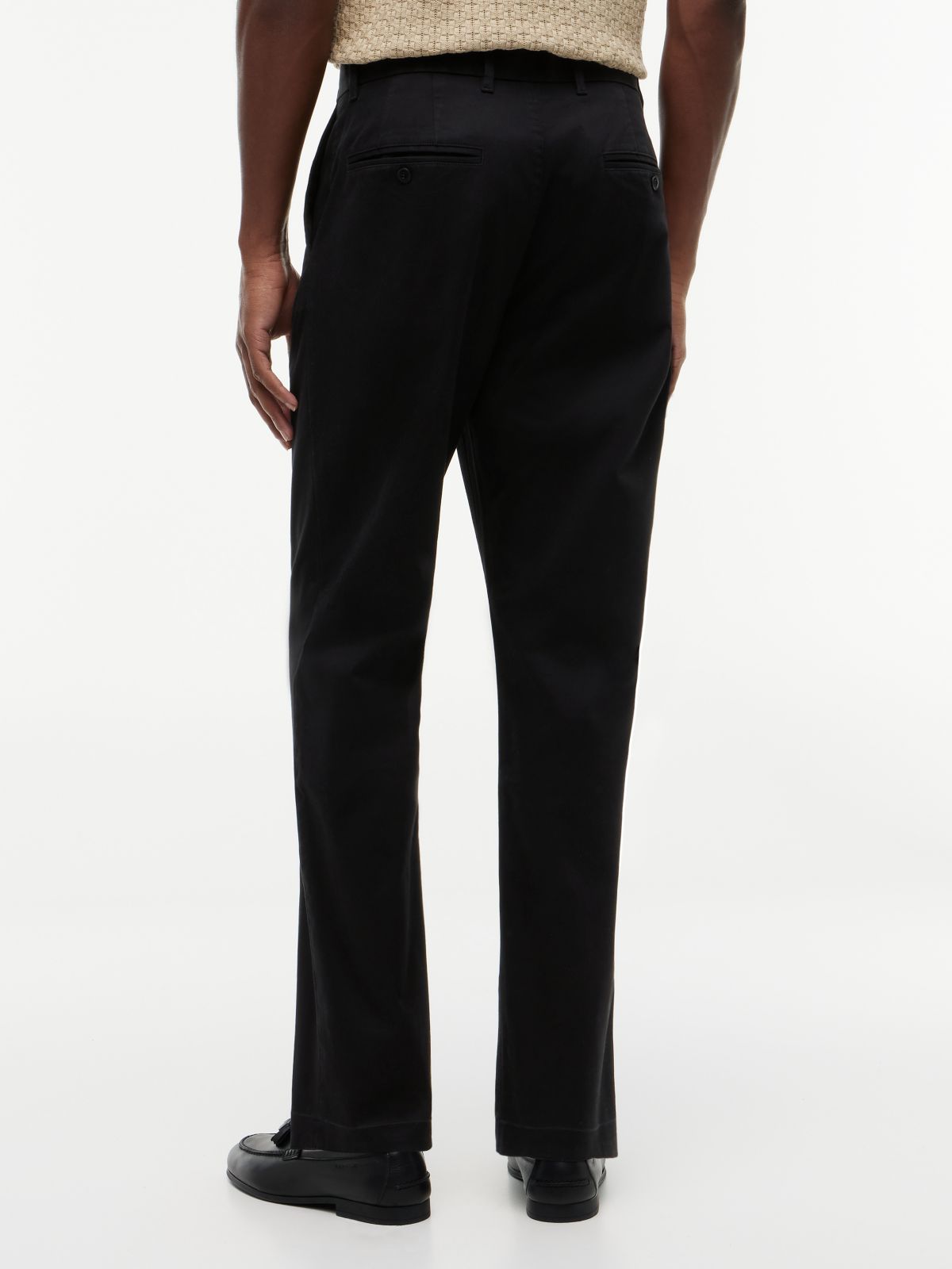 1985 Dover Regular Straight Leg Chinos — Black