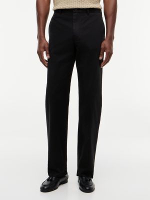 black 1985 dover regular straight leg chinos for men tommy hilfiger