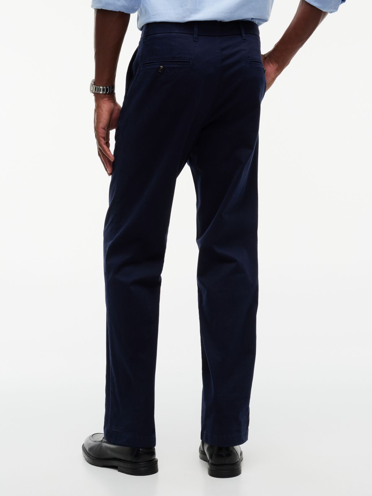 1985 Dover Regular Straight Leg Chinos — Blue